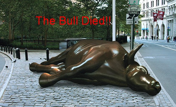 [The Bull Died!]
